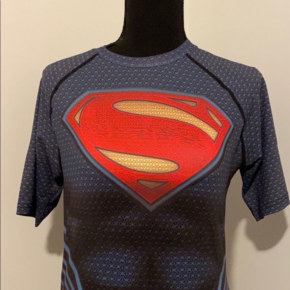 New with tags Superman muscle shirt men’s S/M